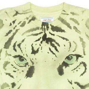Just Don new Airbrushed Tiger Green Long Sleeved